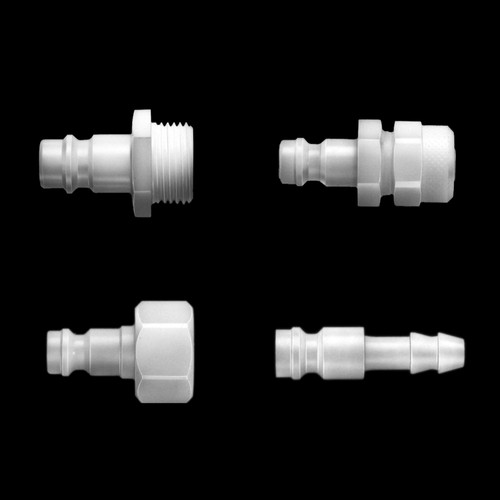 PVDF-Schnellverschluss-Stecker, NW 7 mm