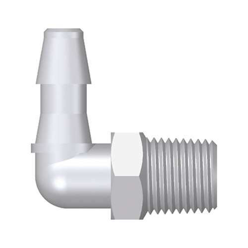 Mini Elbow Screw-in Connector with male thread NPT 1/8&amp;quot;