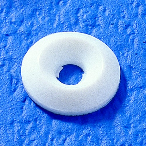 Metric Finishing Washer made of PA for Countersunk Head Screws - conical cross-section and retaining lips