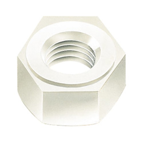 Hex Nut (DIN 555) made of PVDF