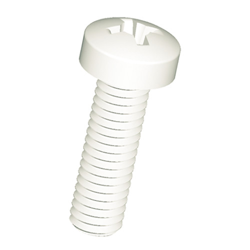 Cross Recessed Mushroom Head Screw (DIN 7985) made of PA