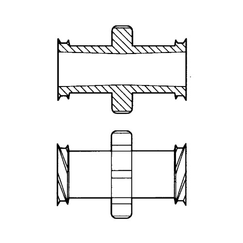 Luer-Lock-Koppelstück (weiblich/weiblich)