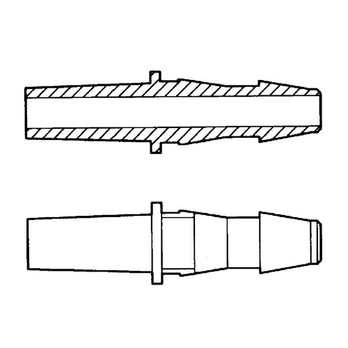 Luer Tubing Adapter (Male) with Non-Twistable Adapter Fit