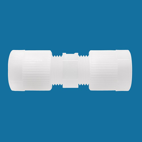 Straight Pipe Connector made of PA or PVDF