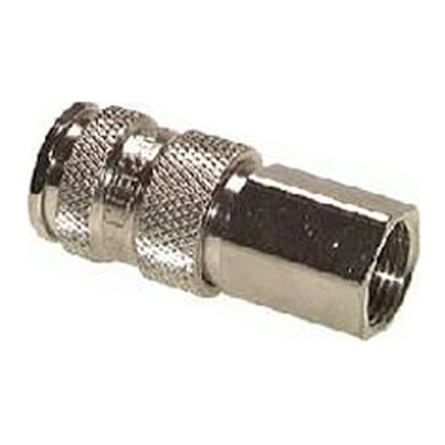 Quick-Disconnect Coupling made of Stainless Steel, NW 5 mm - shutting-off on one side