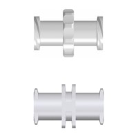 Vorschau: Luer-Lock-Koppelstück (weiblich/weiblich) Vorschau: Luer-Lock-Koppelstück (weiblich/weiblich)
