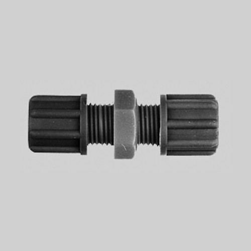 Straight Connector made of PP or PVDF