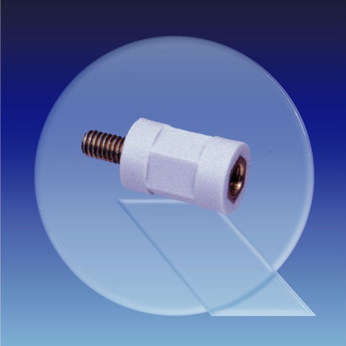 Insulating Spacer made of PS - cylindrical, internal / external thread (M3 - M6)