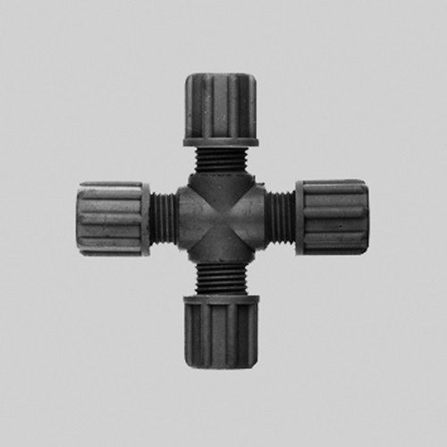 Cross Connector made of PP or PVDF