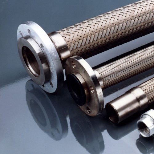 Stainless Steel Vacuum Tubing - with Small Flange