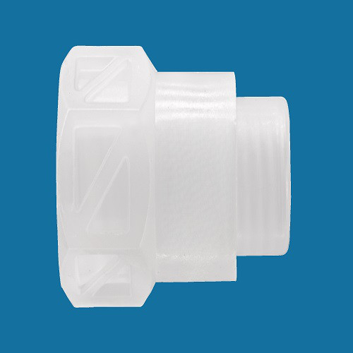 Threaded Sleeve made of PVDF