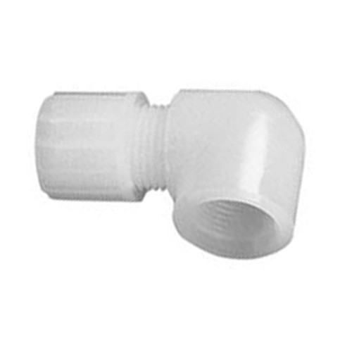 High-Pure Elbow Connector with Female Thread made of PFA