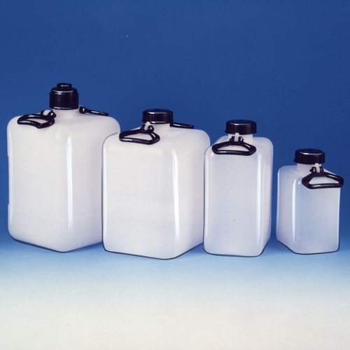 Carboy (rectangular) made of LDPE - without cock