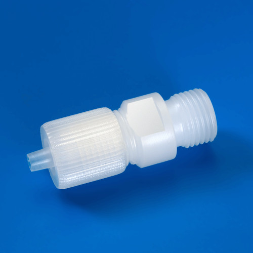 Straight Connector with Male Thread made of PP, PP-nature or PVDF - imperial