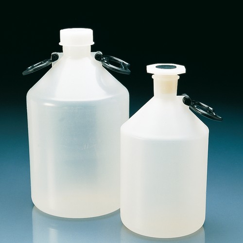 Narrow-Neck Conical Shoulder Bottle made of PP - with screw closure