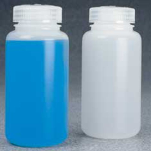 Centrifuge Bottle made of HDPE - with cap and flat bottom