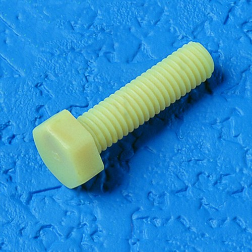 Hexagon Head Screw (DIN 933) made of PVDF