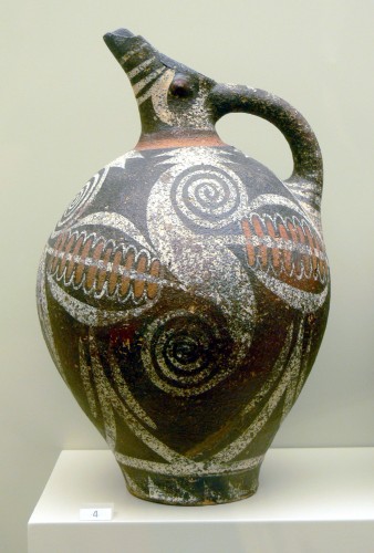 Keramik-Schnabelkrug im Kameras-Stil (2100 bis 1700 v.Chr.)