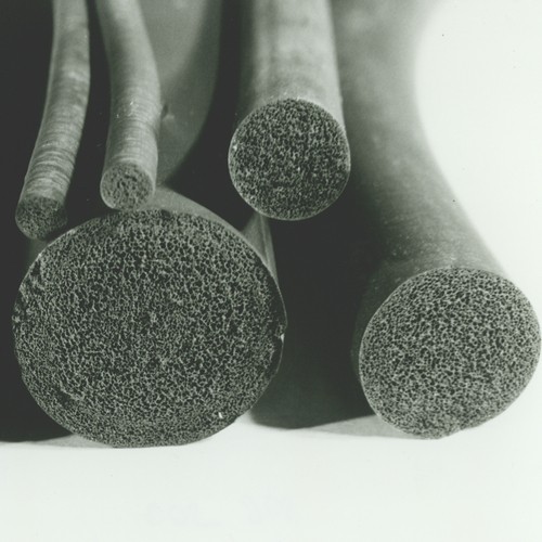 High-Chem Foam Rubber Round Cord made of FPM