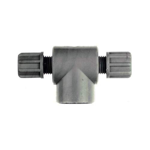 T-Shaped Connector with Female Thread made of PP or PVDF