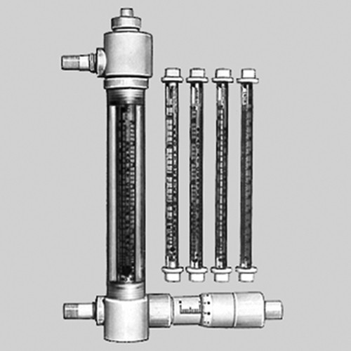 Durchflussmesser mit Regelventil und tauschbaren Messrohren