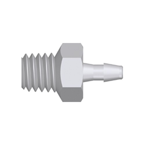 Mini Screw-in Connector with male thread UNF 10-32 - long