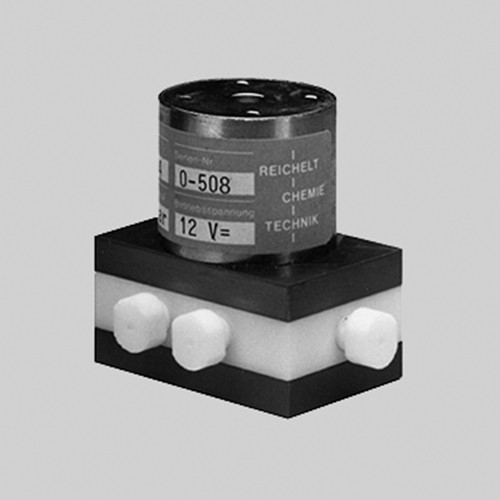 6/2-Way Mini Solenoid Valve made of PTFE