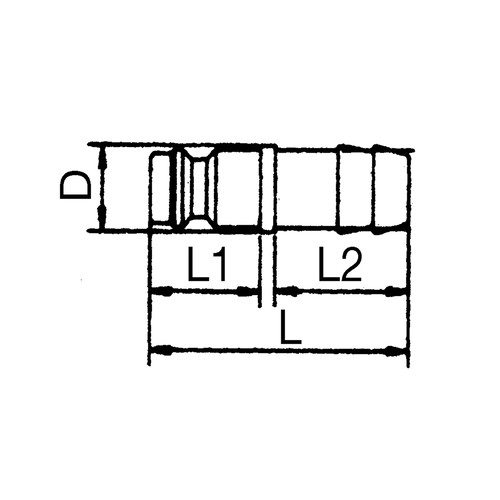 Mini-Schnellverschluss-Stecker, NW 1,8 mm