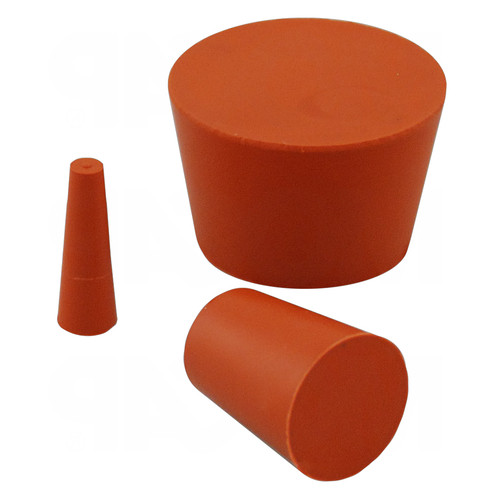 High-Therm Tapered Plug made of Silicone - high-temperature resistant