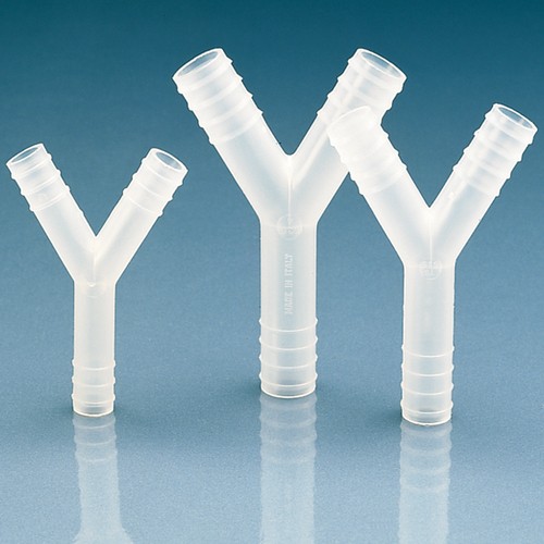 Y-Shaped Barb Union made of PP or PVDF