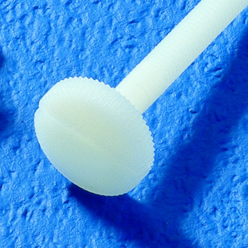 Knurled Thumb Screw (DIN 654) made of PVDF