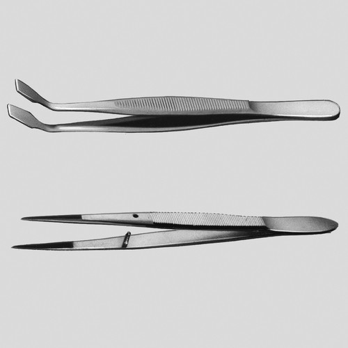 Cover Glass Forceps - PTFE-Coated