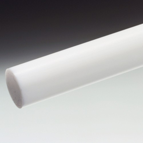 Solid Rod made of PTFE (virgin) - extruded