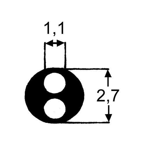 LDPE-Multilumen-Katheterschlauch