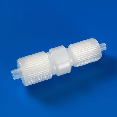 Straight Connector made of PP, PP-nature or PVDF - imperial