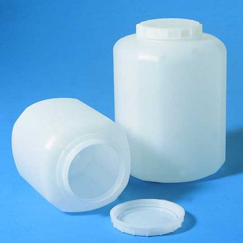 Wide-Mouth Safety Bottle made of HDPE - octagonal