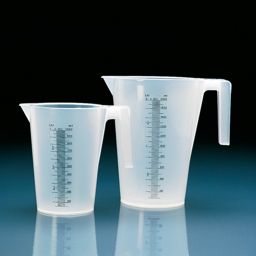 Beaker with Handle made of PP - conical
