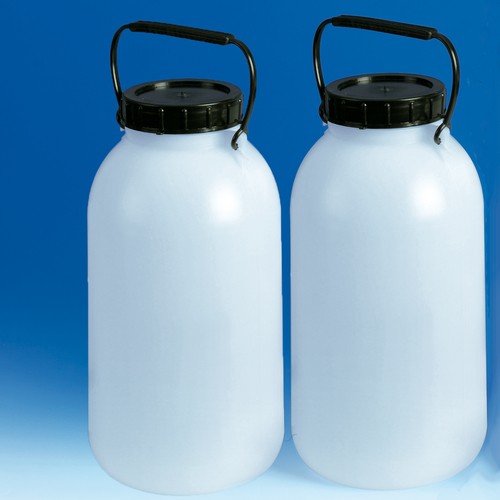 Wide-Mouth Storage Bottle made of LDPE - without cock