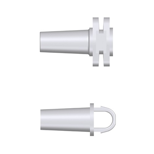 Luer End Plug (Male) with finger handle or loop