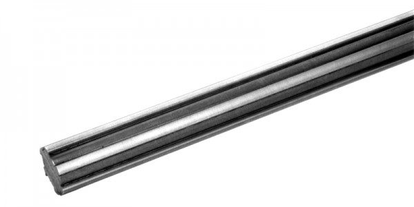 Splined Shaft made of Steel or Stainless Steel - similar to DIN14