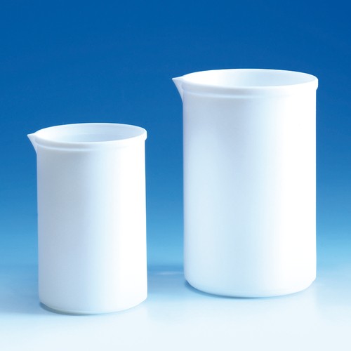 Beaker made of PTFE