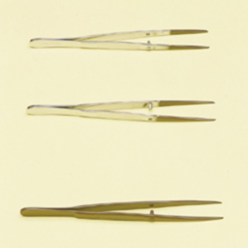 Tweezers made of Nickel-Plated Forged Steel - PTFE-Coated