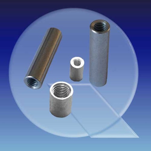 Spacer made of Steel - round, internal thread