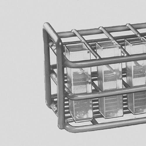 Cuvette Rack made of PP - 10 cuvettes