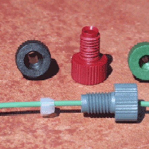 Straight Capillary Connector with Male Thread made of POM