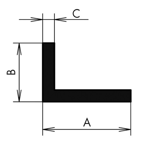 L-Profile made of CR