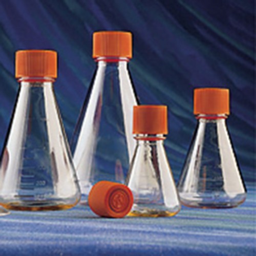 Erlenmeyer Flask made of PC - with screw cap