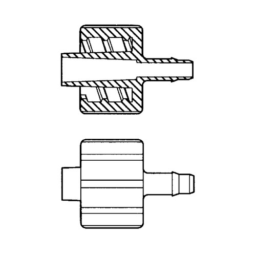 Luer-Lock-Schlauchadapter (männlich) für harte Schläuche