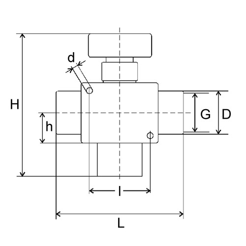 High-Quality Multiway Ball Cock made of PP, PVDF or PFA - injection-molded