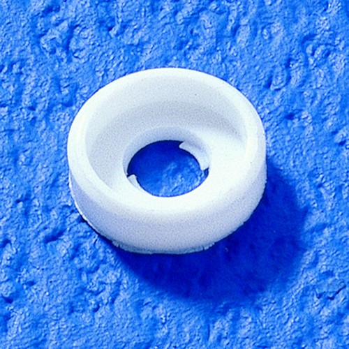 Metric Finishing Washer made of PA for Cheese Head Screws - rectangular cross-section and retaining lips